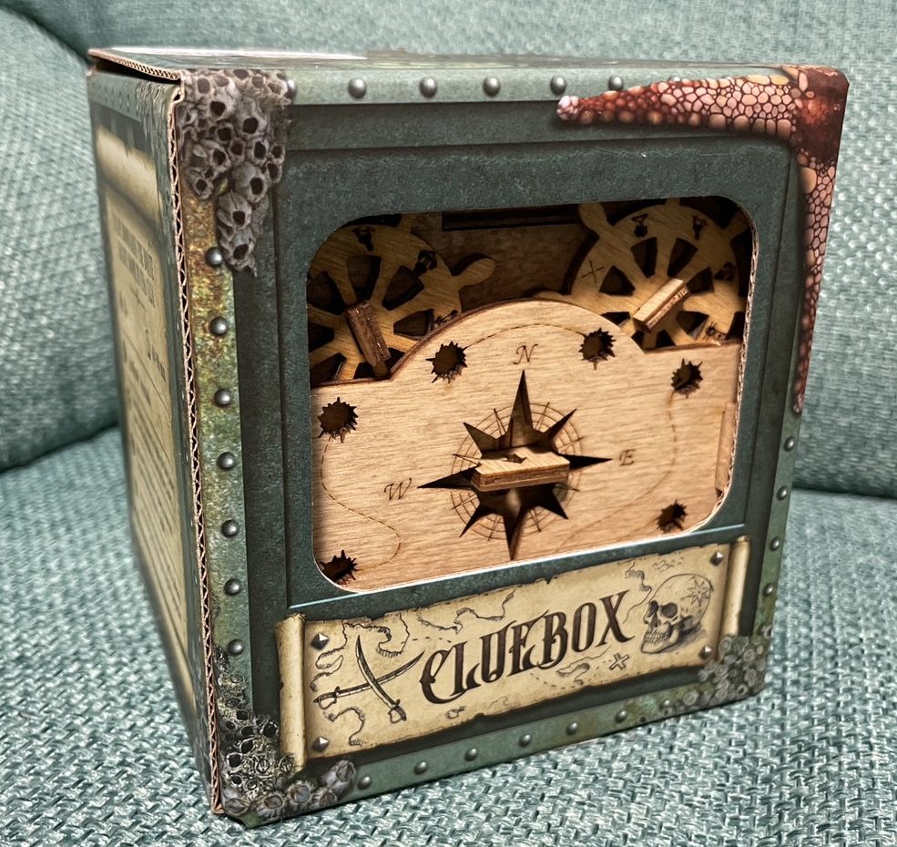木製立体パズル　CLUEBOX　クルーボックス 2点セット　ジグゾーパズル Cluebox クルーボックス】送料無料｜木製立体パズル｜謎解きパズル